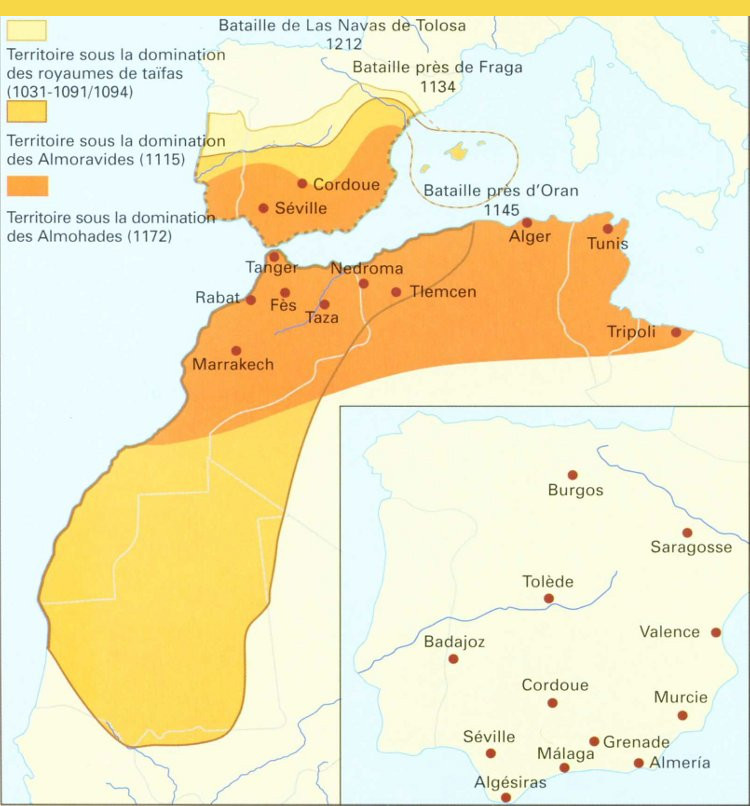 le point de vue des musulmans du XIe au XIIe s. de 1031 à 1172