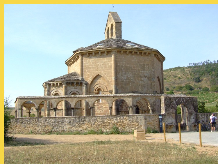 architecture romane - Eunate (E) Santa Maria vers 1170 - vue générale