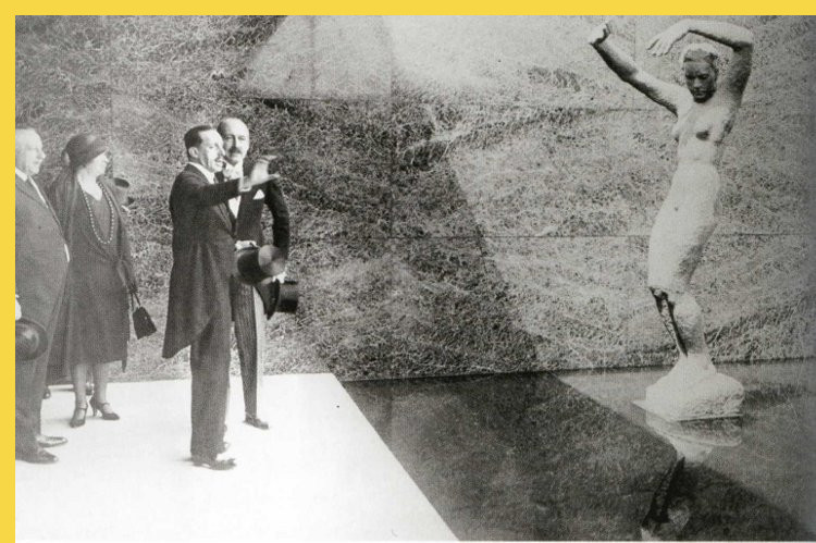 bioclimatique fluidité des espaces Pavillon de l'Allemagne à Barcelone par Mies van der Rohe en 1929 : visite inaugurale en 1929