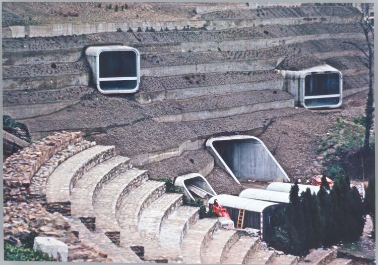 1975 Musée de la Civilication Gallo-Romaine à Lyon par Bernard Zehrfuss