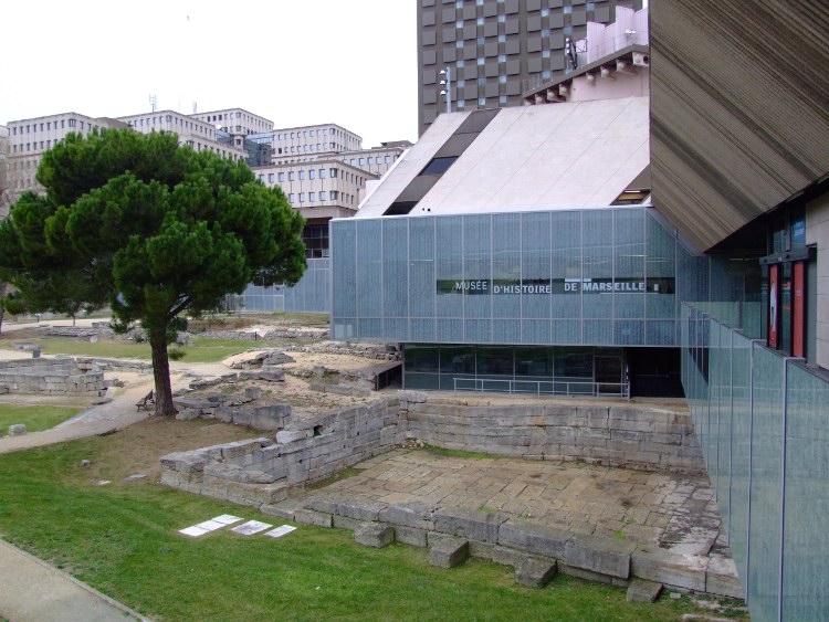 1983 Centre Bourse Musée d'Histoire de Marseille par Moatti + Rivière + Carta