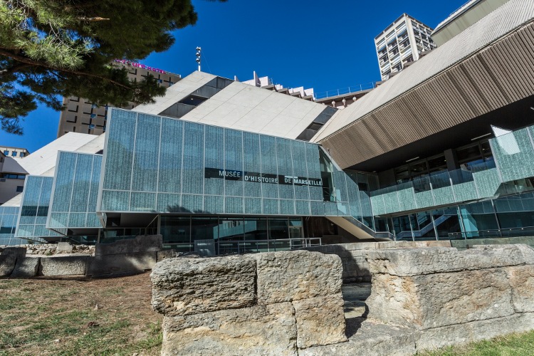 1983 Centre Bourse Musée d'Histoire de Marseille par Moatti + Rivière + Carta