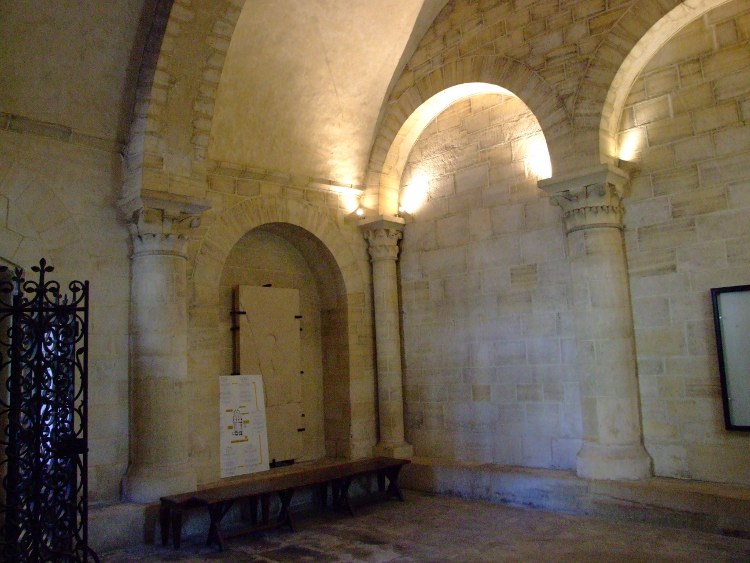 Bayeux - cathédrale Notre-Dame, tour sud du massif occidental d'Odon de Conteville de 1070 à 1077